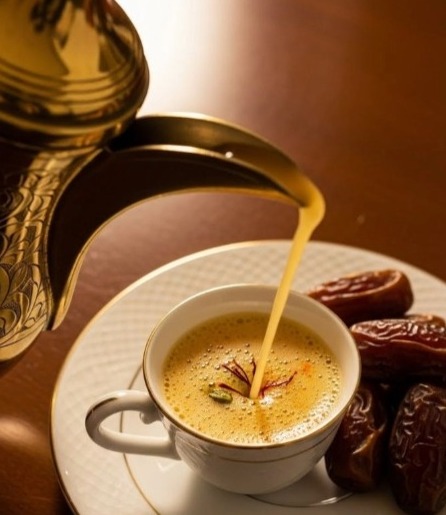 قهوة عربية بالزعفران